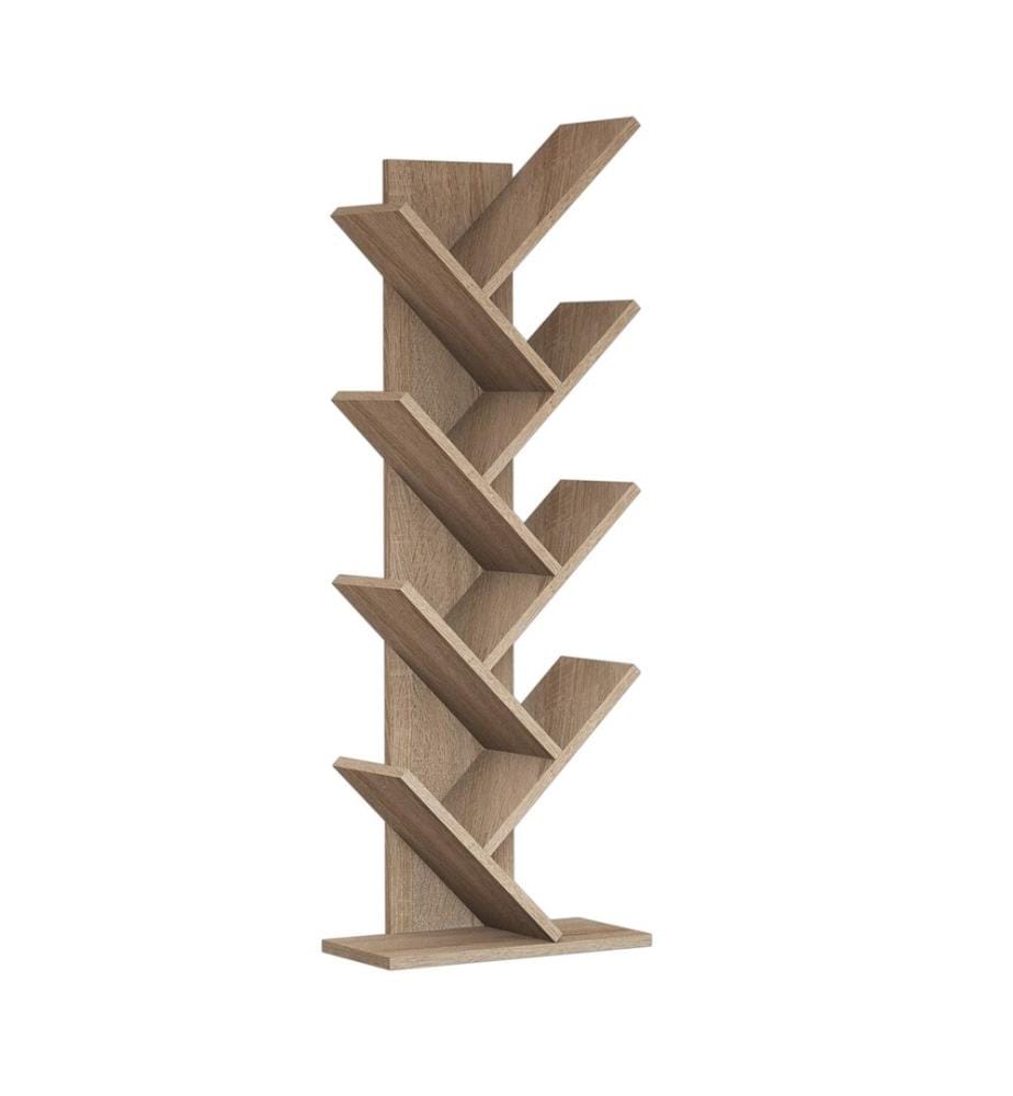 Bookshelf, Walnut, Melamine Coated Particle Board