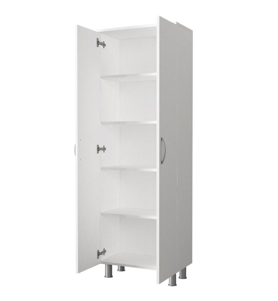 Bathroom Cabinet, White, Melamine Coated Particle Board