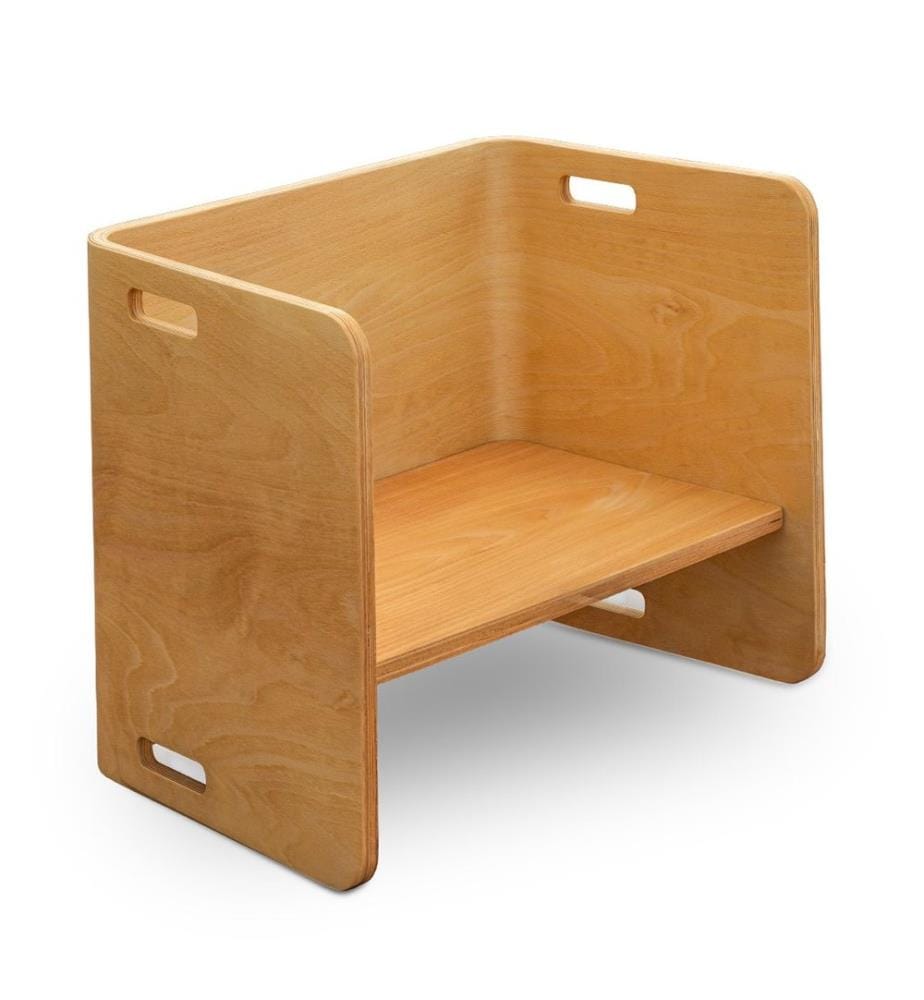 Ensemble table et chaises, 3 pièces, naturel, hêtre multiplis