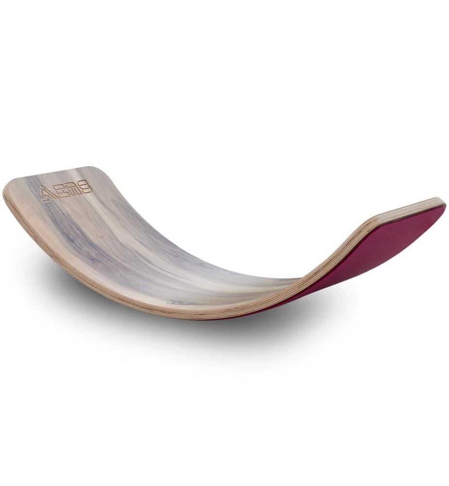 Balance Board aus Holz, Nussbaum, Rosa, Buche Plwood