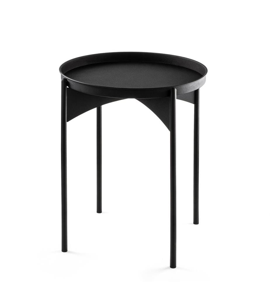 Couchtisch, Schwarz, Metall