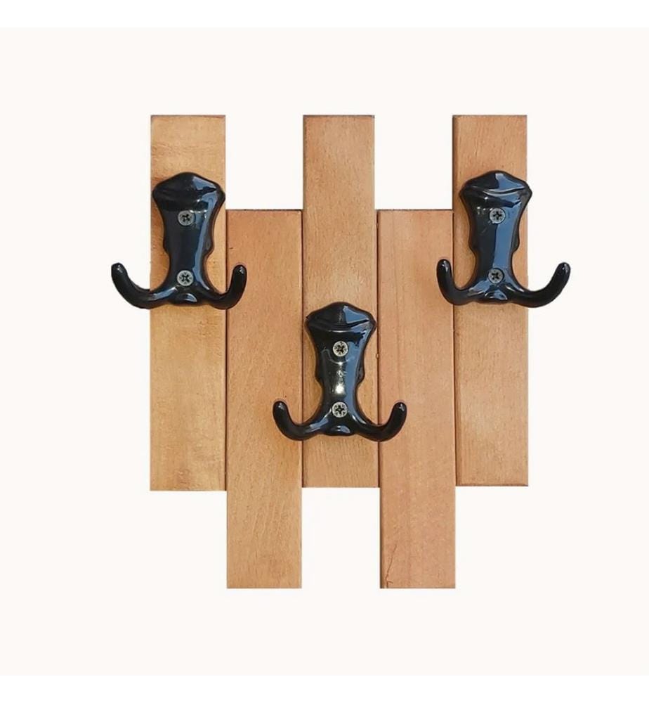 Appendiabiti, marrone, 100% LEGNO DI CASTAGNO