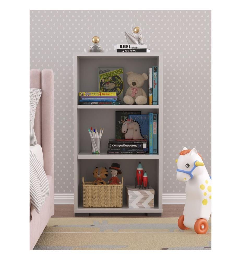 Bücherregal, weiss, 100 % MELAMINBESCHICHTETE SPANPLATTE