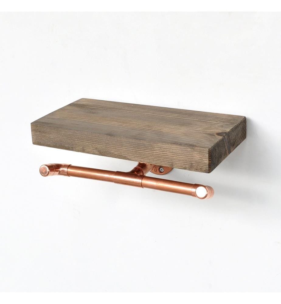 Oro Rosa, Mensole A Parete, 12X30X15 cm, Fichtholz