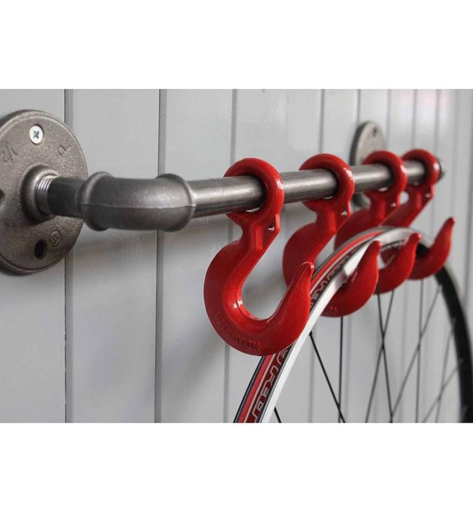 Pipe Hook, Grey, 100% SPRUCE WOOD