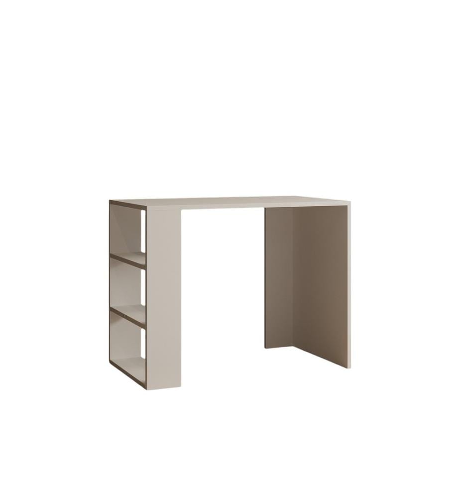 Study Desk, White, Melamine Coated Particle Board