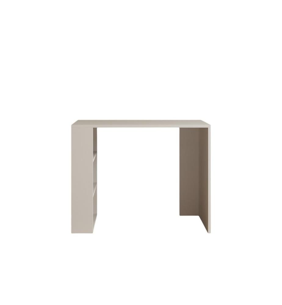 Study Desk, White, Melamine Coated Particle Board