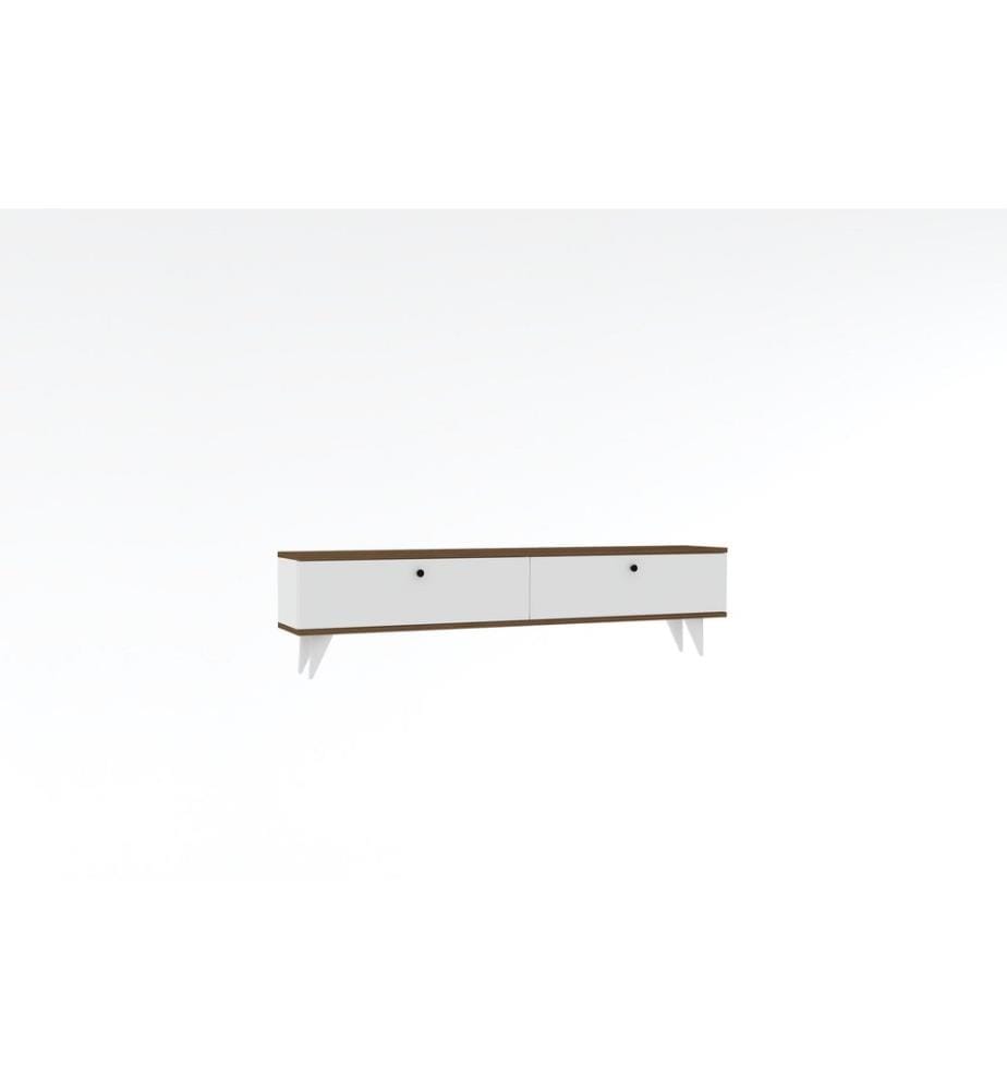 TV Stand, Whitewalnut, Melamine Coated Particle Board