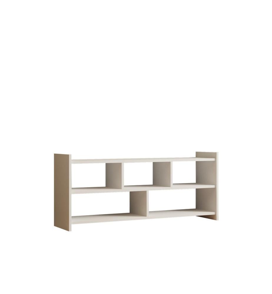 TV Stand, White, Melamine Coated Particle Board
