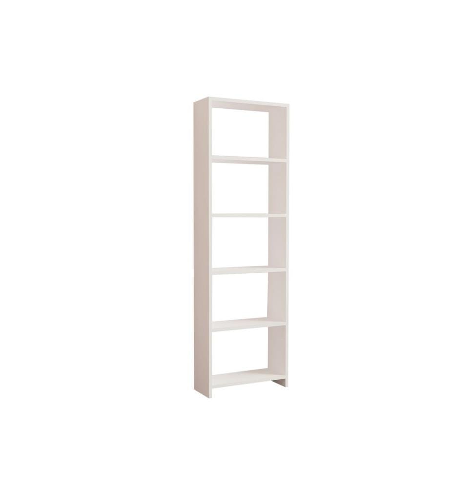 Blanc, Étagères, 50X160X19,6 cm, Plaque De Particules Enrobée De Mélamine