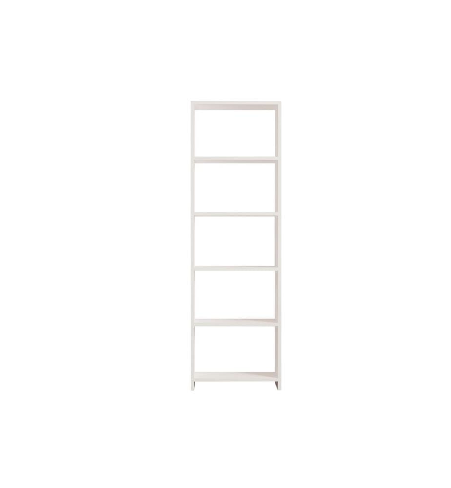 Blanc, Étagères, 50X160X19,6 cm, Plaque De Particules Enrobée De Mélamine