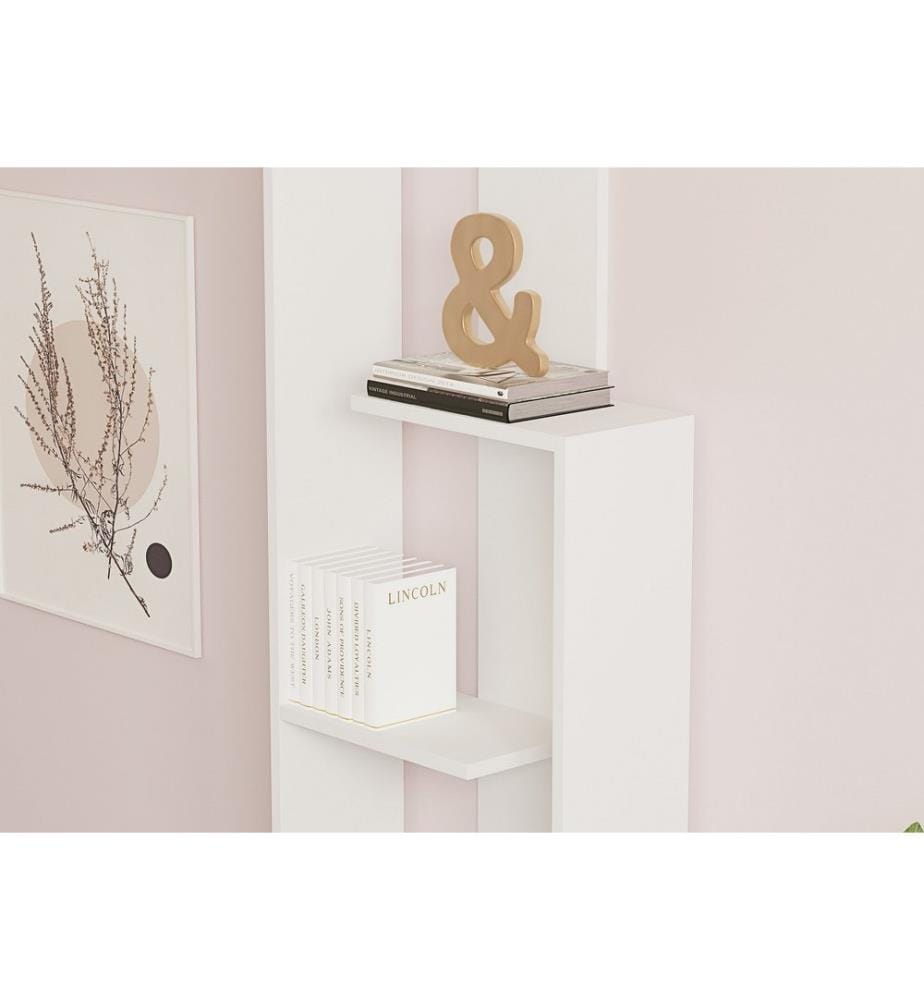 Bookshelf, White, Melamine Coated Particle Board