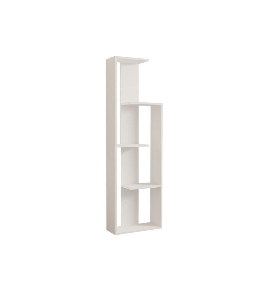 Bookshelf, White, Melamine Coated Particle Board