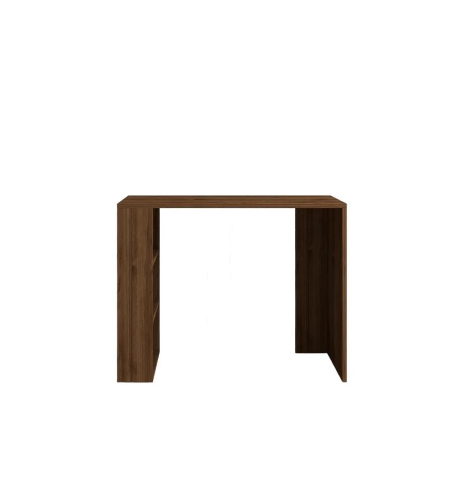 Study Desk, Walnut, Melamine Coated Particle Board