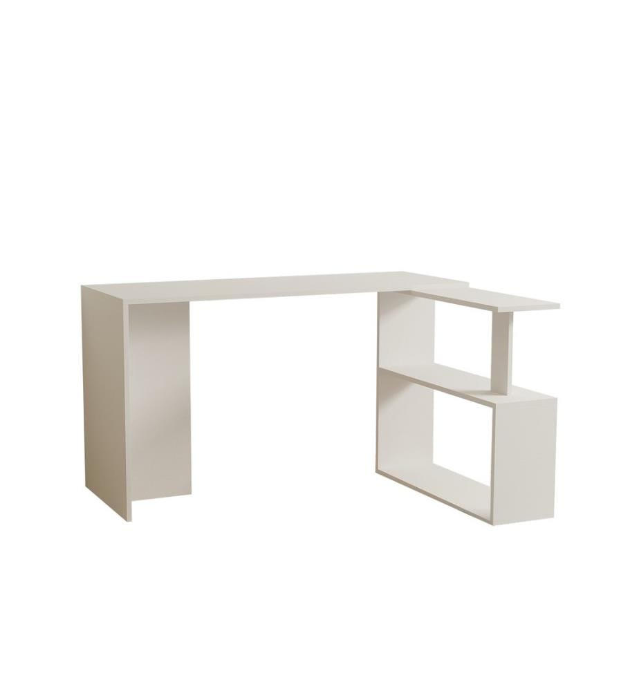 Weiss, Couchtische, 73,8X130X50 cm, Melaminbeschichtete Partikelplatte