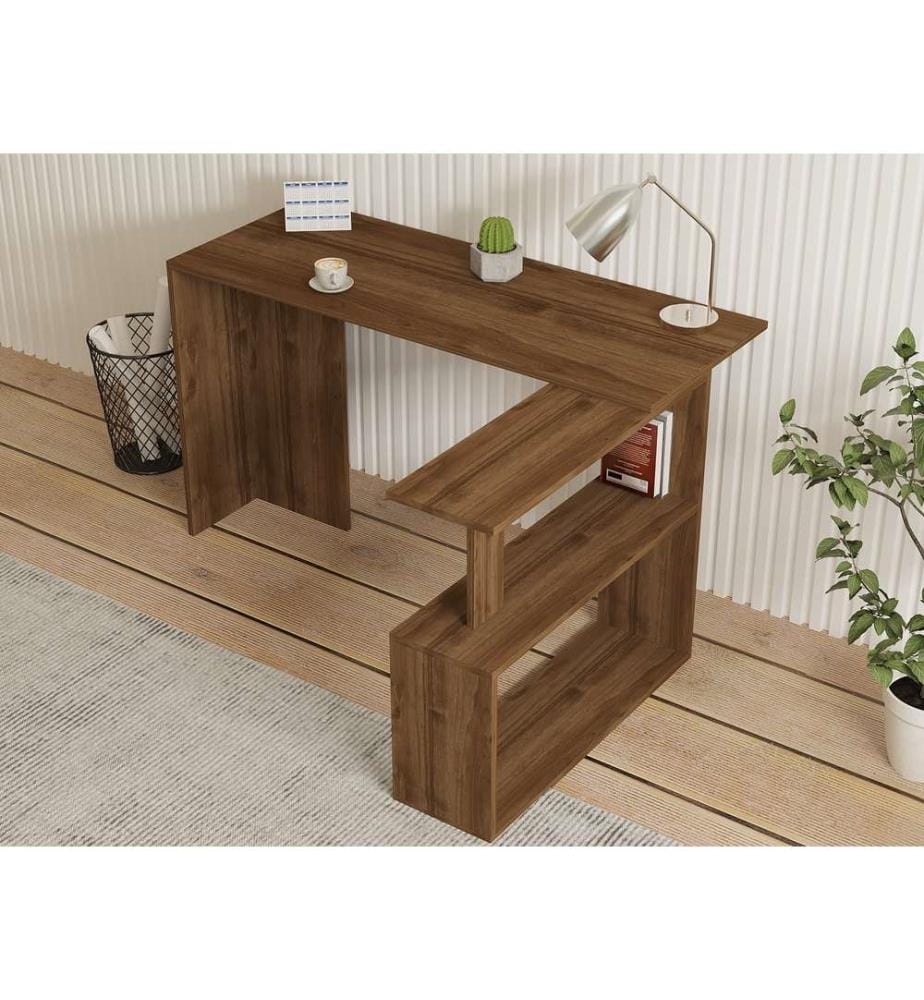 Nussbaumfarbe, Couchtische, 73,8X130X50 cm, Melaminbeschichtete Partikelplatte
