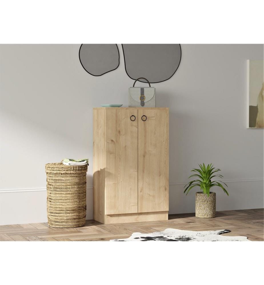 Shoe Cabinet, Sapphire, Melamine Coated Particle Board