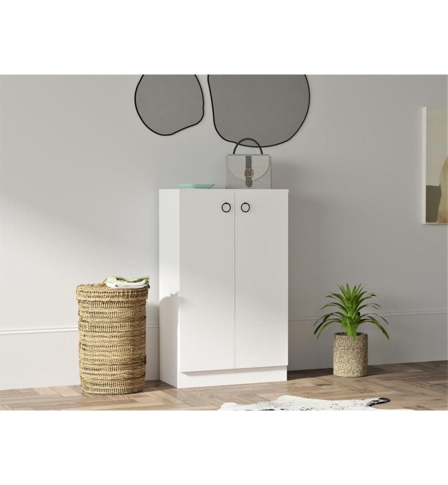 Multi Purpose Cabinet, White, Melamine Coated Particle Board