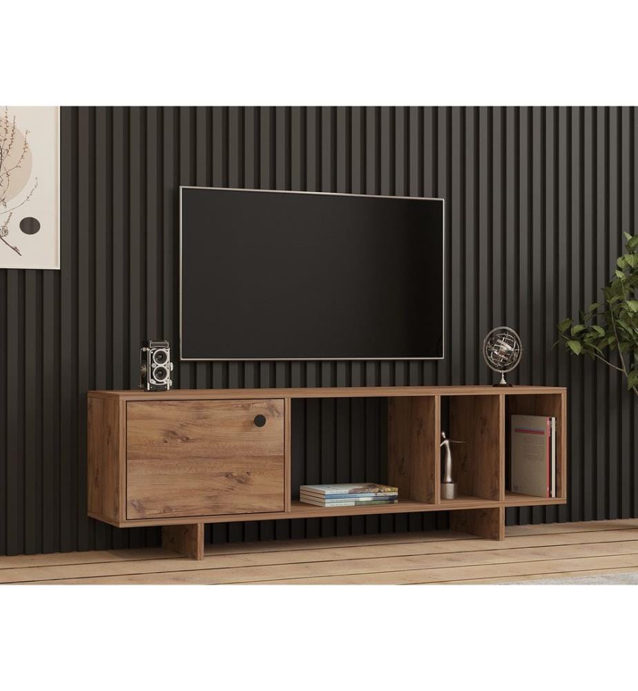 TV-Ständer, Atlantische Kiefer, 100% Melamine beschichtete Spanplatte