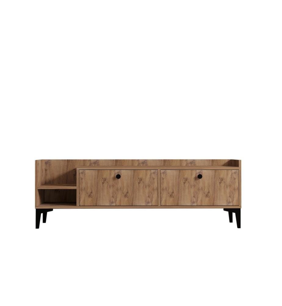 TV Stand, Atlantic Pine, 100% Melamine Coated Particle Board