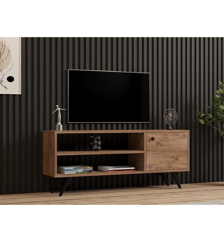 TV-Ständer, Atlantische Kiefer, 100% Melamine beschichtete Spanplatte