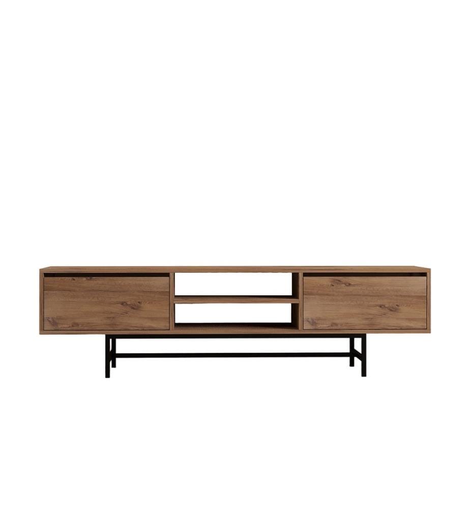 TV Stand, Atlantic Pine, 100% Melamine Coated Particle Board