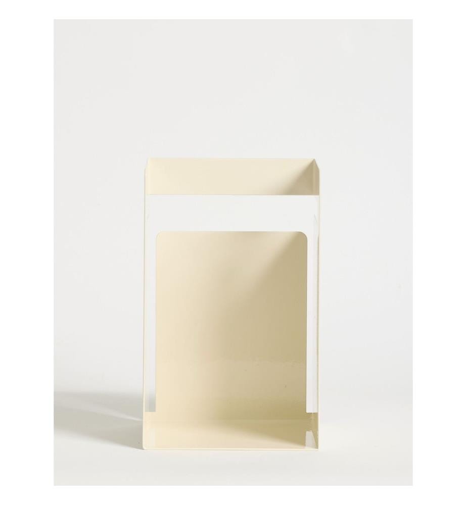 Buchstütze, Creme, 100% Metall