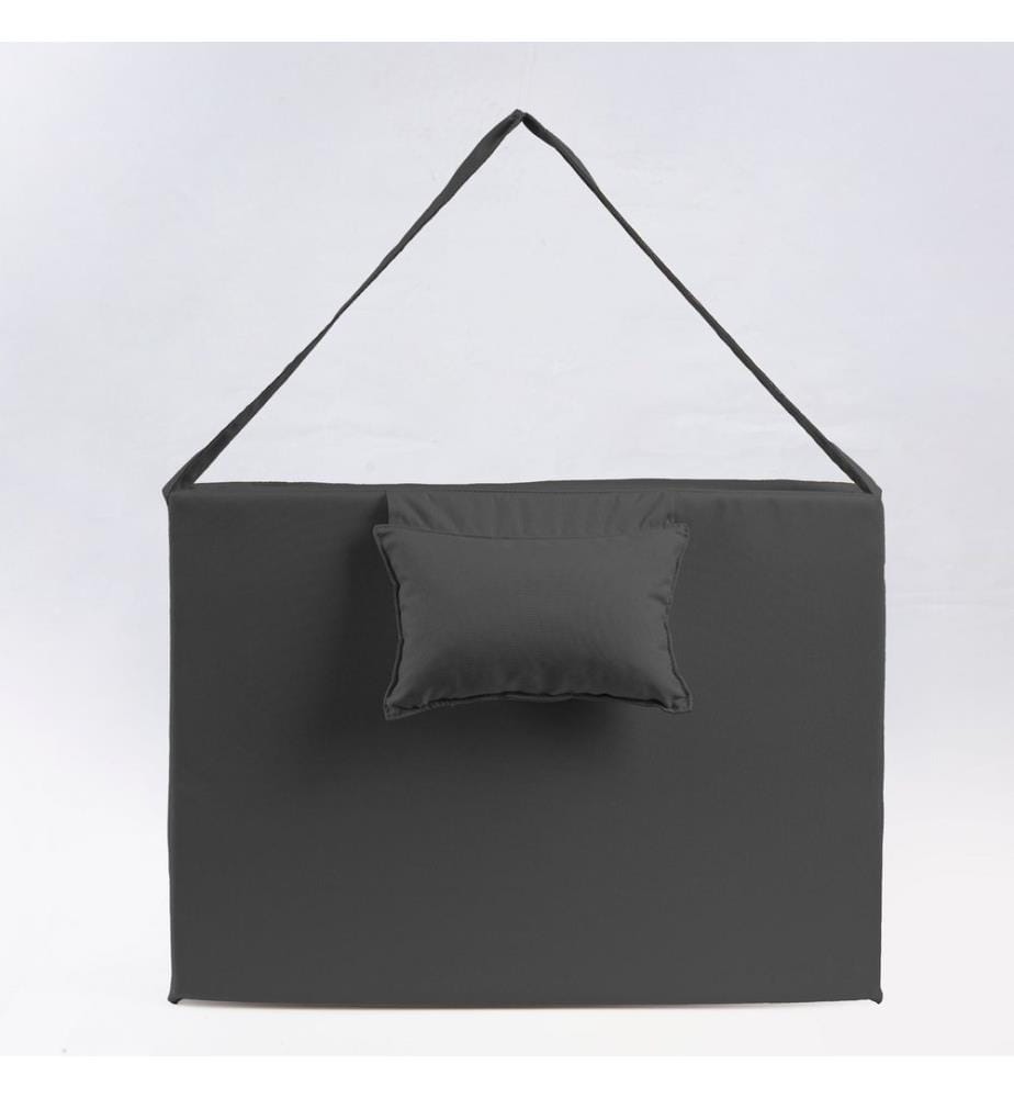 Lit pliant, Anthracite, 100% SPONGE