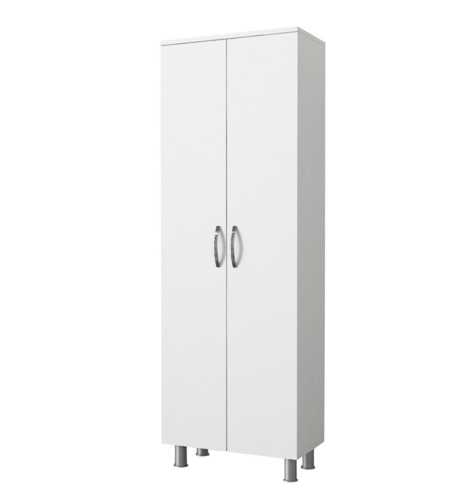 Badezimmerschrank, Weiss, Melaminbeschichtete Spanplatte