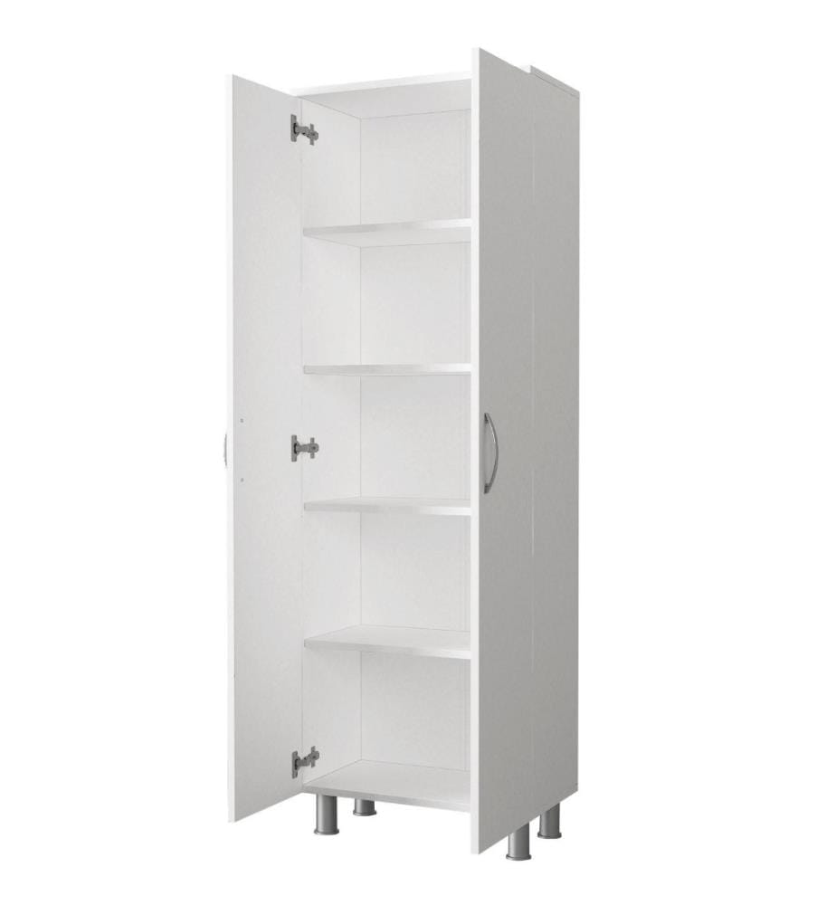 Badezimmerschrank, Weiss, Melaminbeschichtete Spanplatte