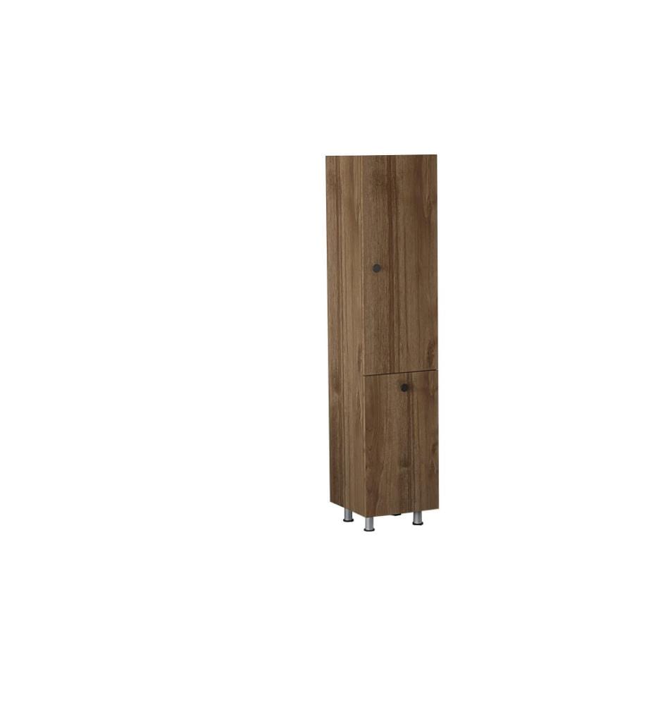 Armoire de toilette, noyer, panneau de particules mélaminé