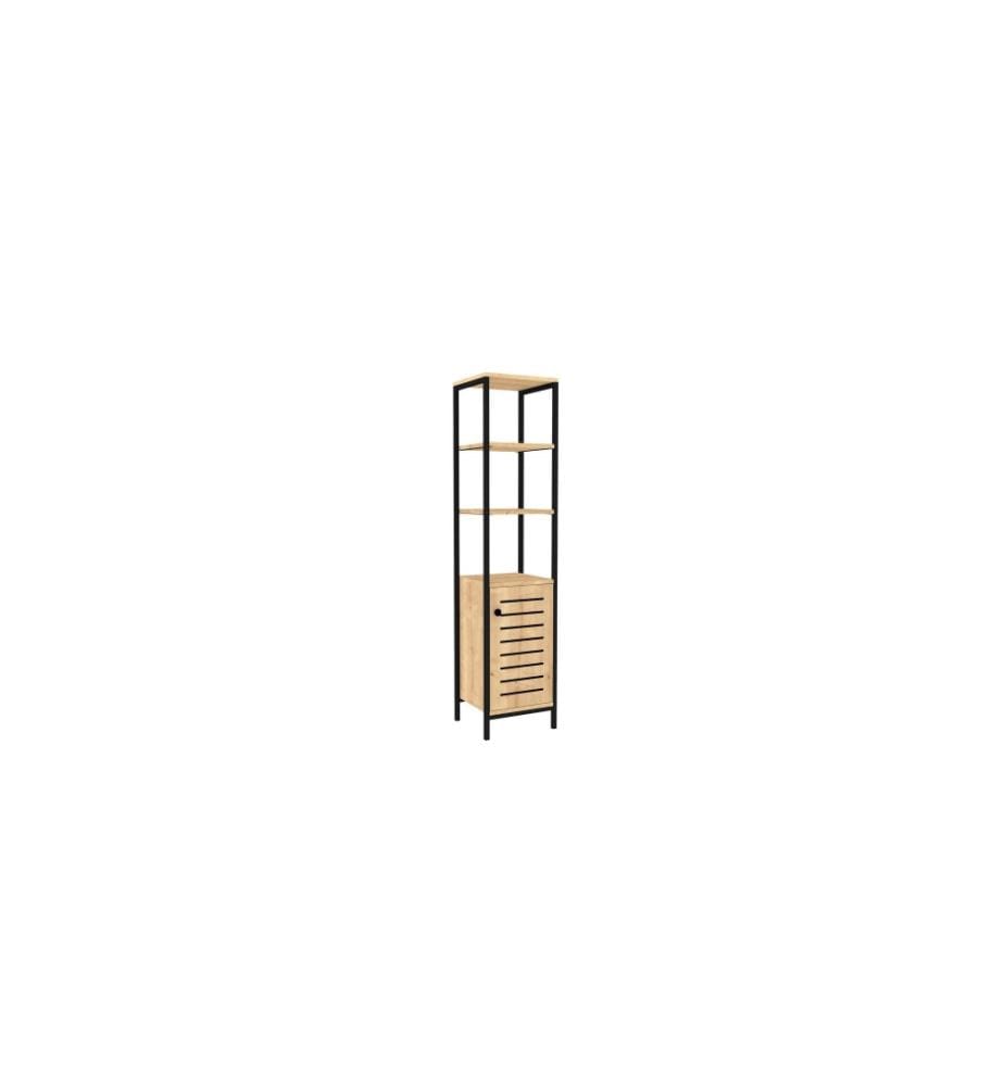 Armoire de toilette, noir saphir, panneau de particules mélaminé