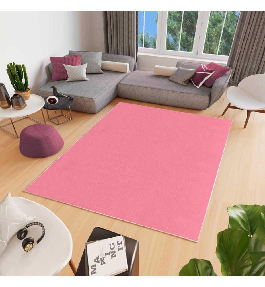 Tappeto, Rosa, 100% poliestere, 100 x 300 cm