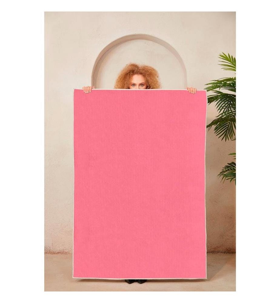 Tappeto, Rosa, 100% poliestere, 100 x 300 cm