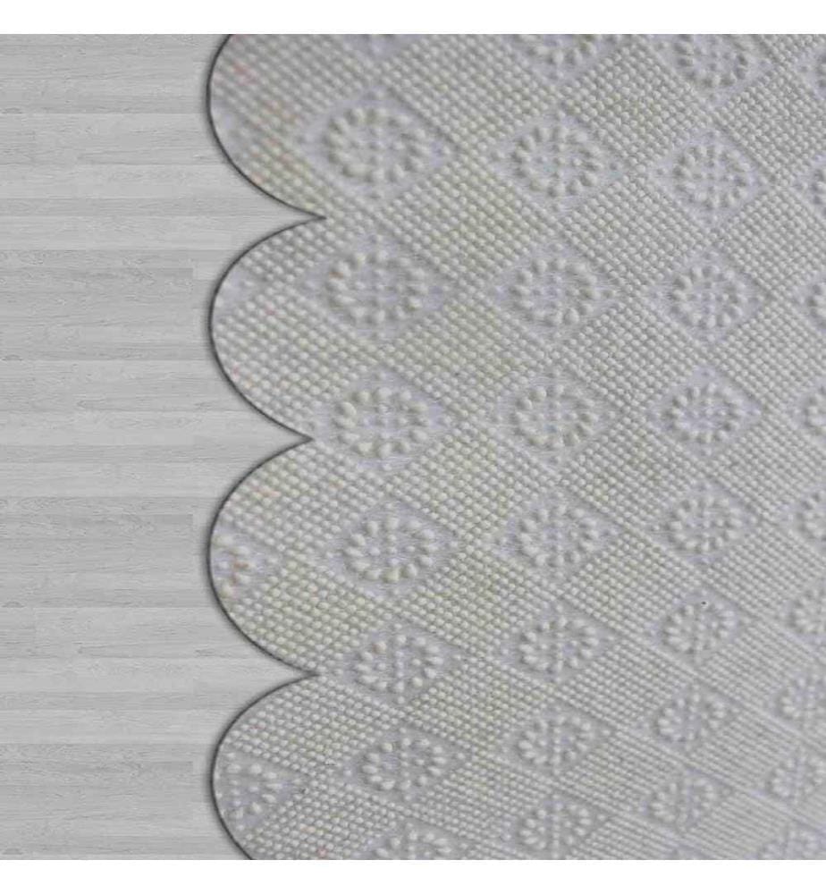 Tappeto, Bianco, Grigio, Nero, 100% poliestere, 100 x 300 cm