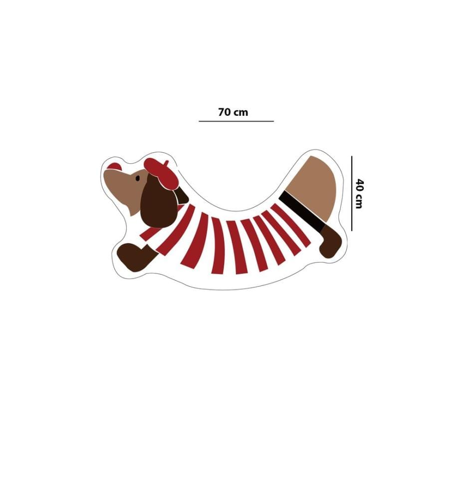 Tapis de bain, 100 % polyester, rouge