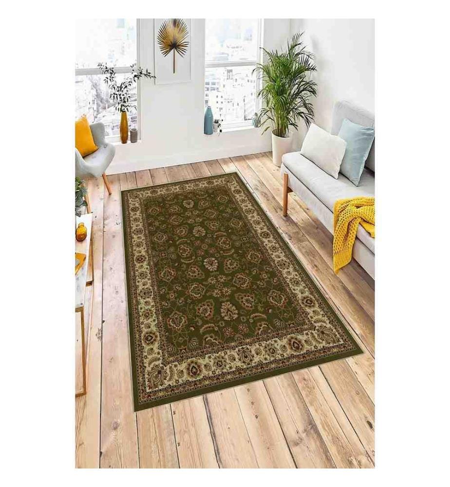 Flurteppich, Grün, 100% Polyester, 100 x 150 cm