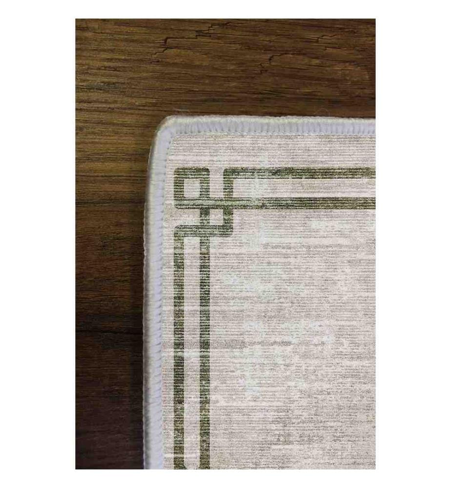 Flurteppich, Grau, 100% Polyester, 100 x 150 cm