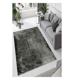 Tapis de salle, Anthracite, 100% polyester, 100 x 200 cm