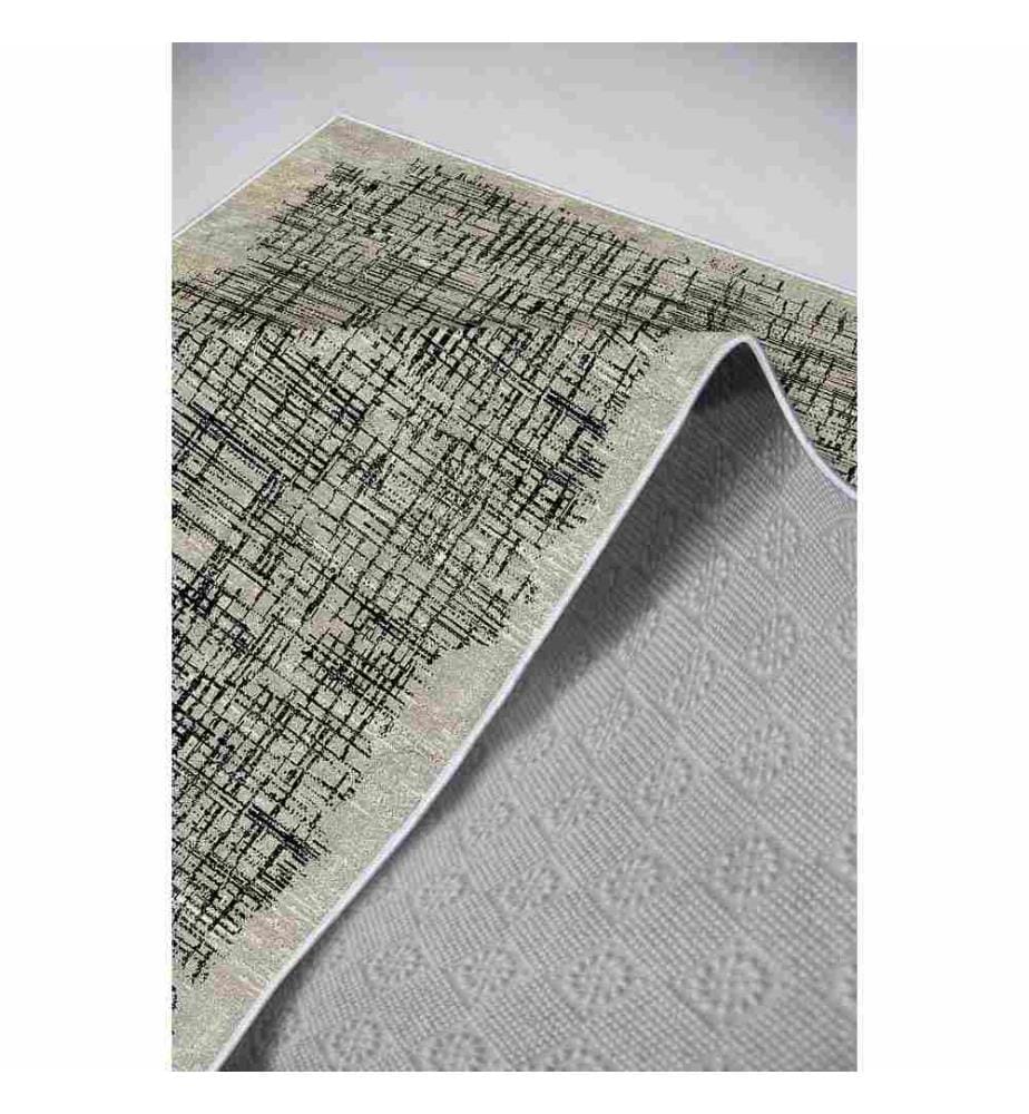 Flurteppich, Grau, 100% Polyester, 80 x 150 cm