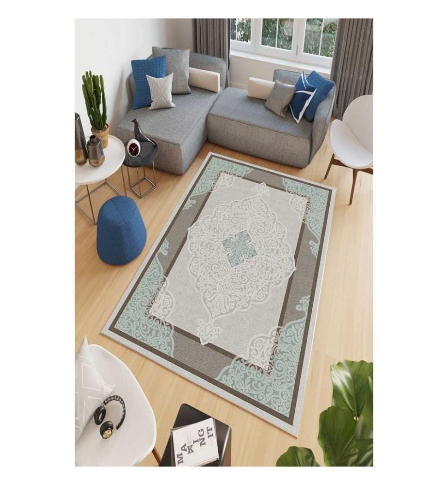 Flurteppich, Rosa, 100% Polyester, 100 x 200 cm