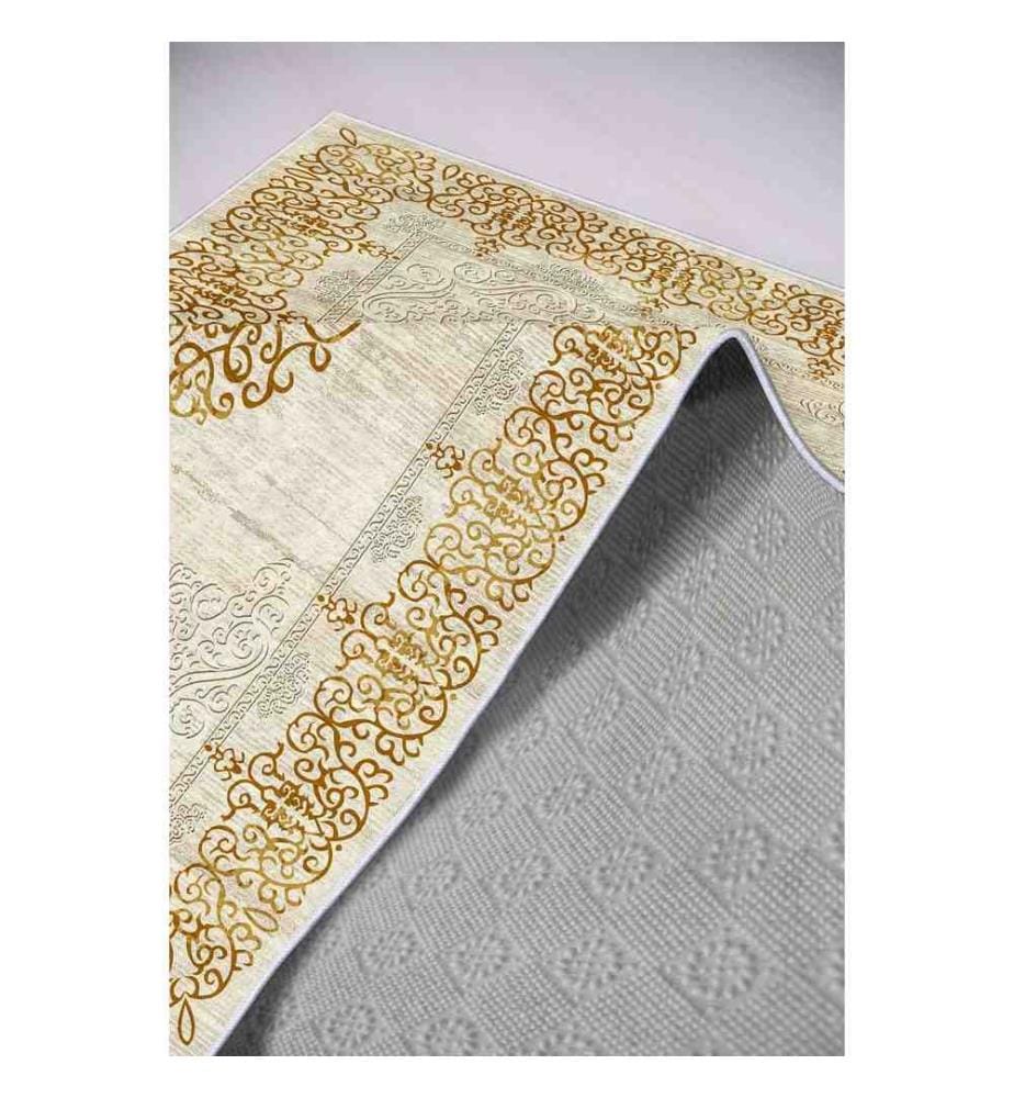 Flurteppich, Grau, 100% Polyester, 80 x 150 cm