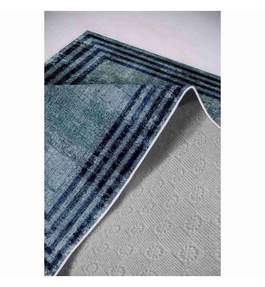 Flurteppich, Blau, 100% Polyester, 100 x 200 cm
