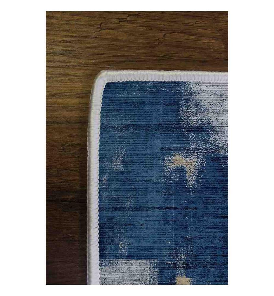 Tapis de salle, gris, 100% polyester, 100 x 150 cm