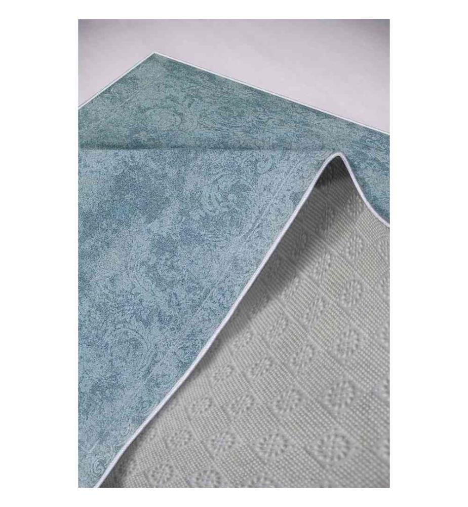 Tappeto, Blu, 100% poliestere, 160 x 230 cm