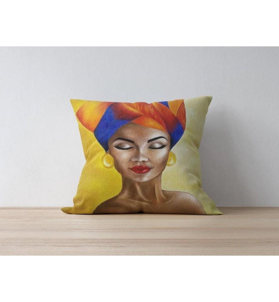 Cushion Cover, Multicolor, 50% Polyester - 50% Cotton, Digital Printing