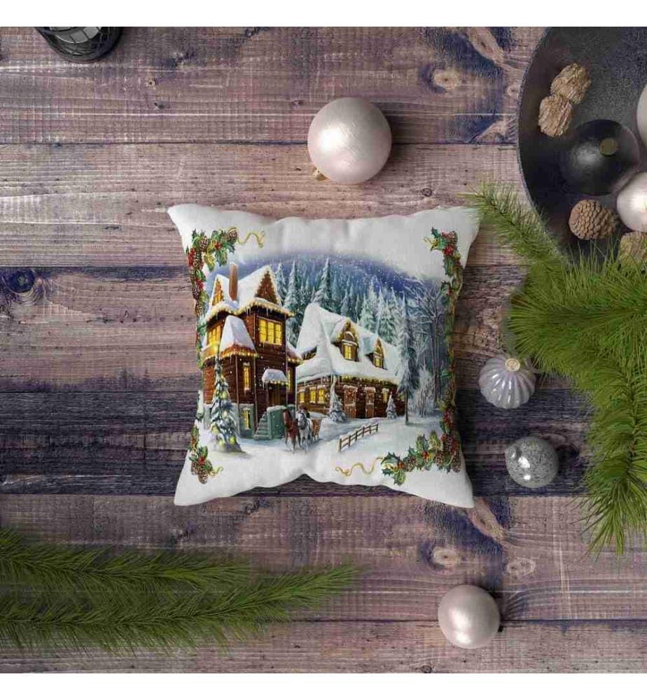 Cushion Cover, Multicolor, 50% Polyester - 50% Cotton, Digital Printing