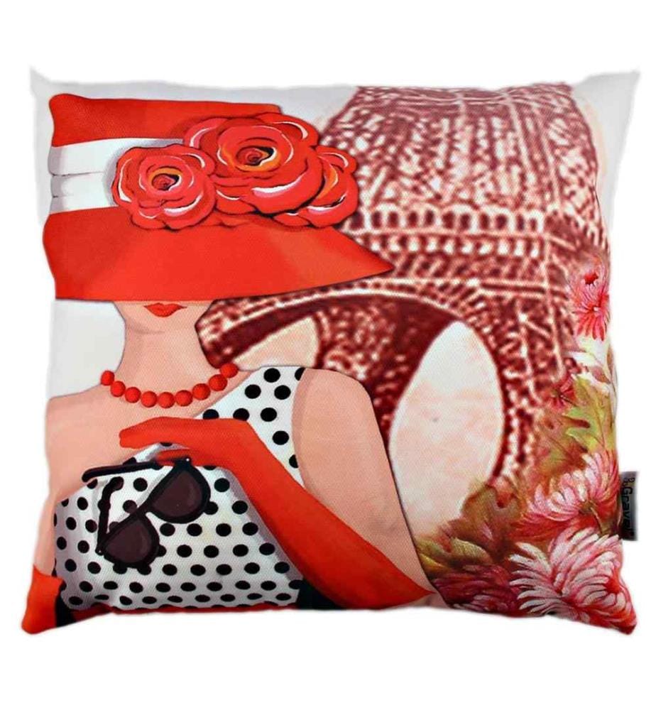Cushion, Multicolor, 50% Cotton - 50% Polyester