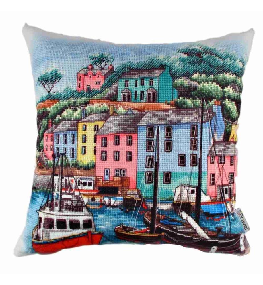 Cushion, Multicolor, 50% Cotton - 50% Polyester