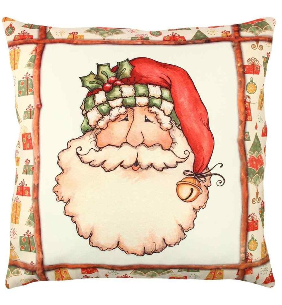 Cuscino, Multicolore, 50% cotone - 50% poliestere